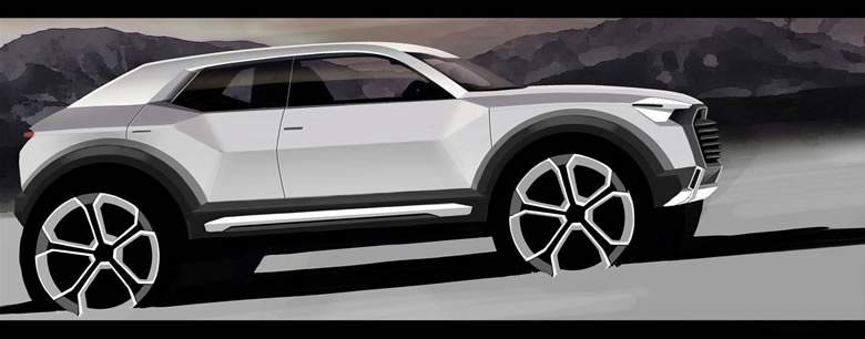 Audi Q1 até 230 cavalos de potência sairá em 2016