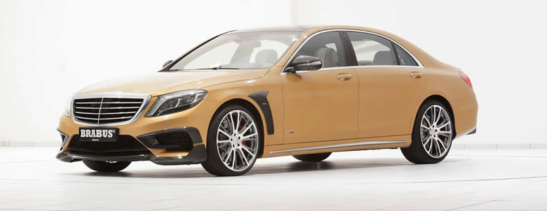 Mercedes-Benz S63 AMG preparado pela Brabus