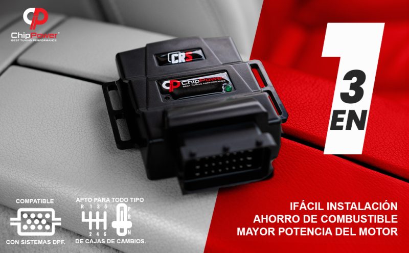 Box de potência ChipPower CRS Tuning Box com Plug & Drive Diesel ChipBox