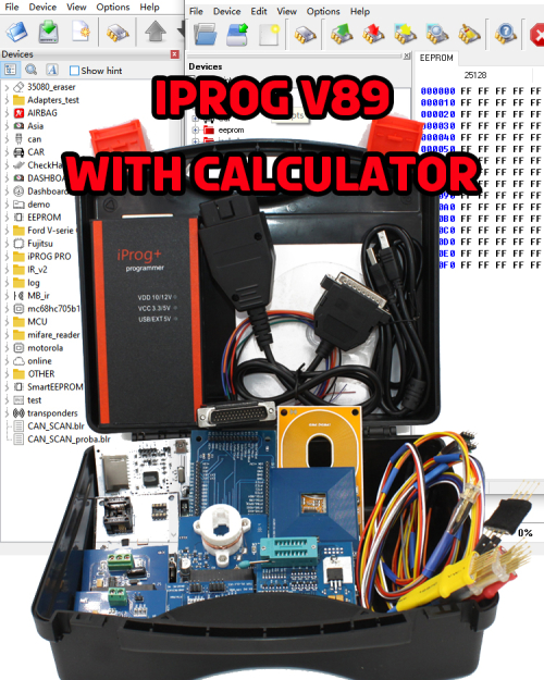 Iprog Pro V89 programador chave ECU completo, PK DIGIPROG 3 Carprog 2021