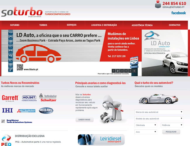SoTurbo – importação e venda de turbos