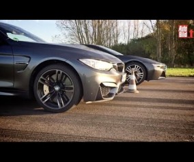BMW M4 Coupe versus BMW i8